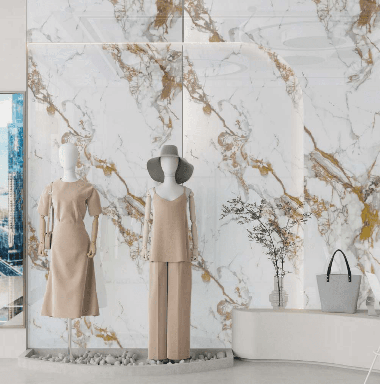 Calcutta Marble brochure application preview